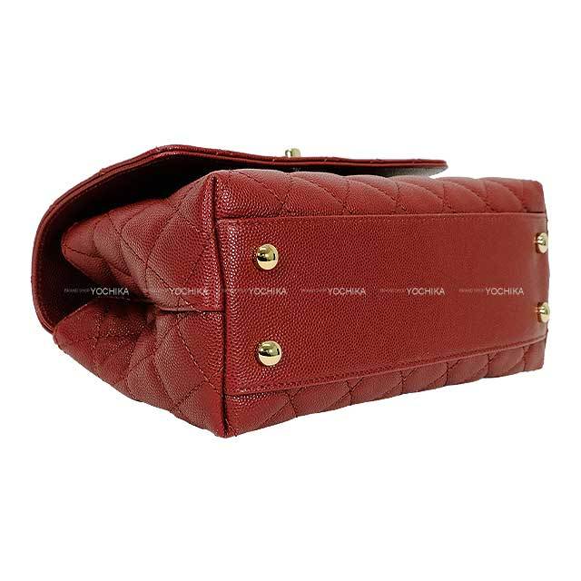 CHANEL シャネル ショルダーバッグ マトラッセ ココハンドル トップ