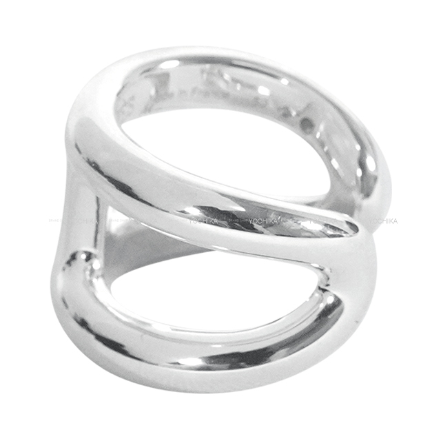 HERMES エルメス リング・指輪 オスモズ GM シルバー シルバー925