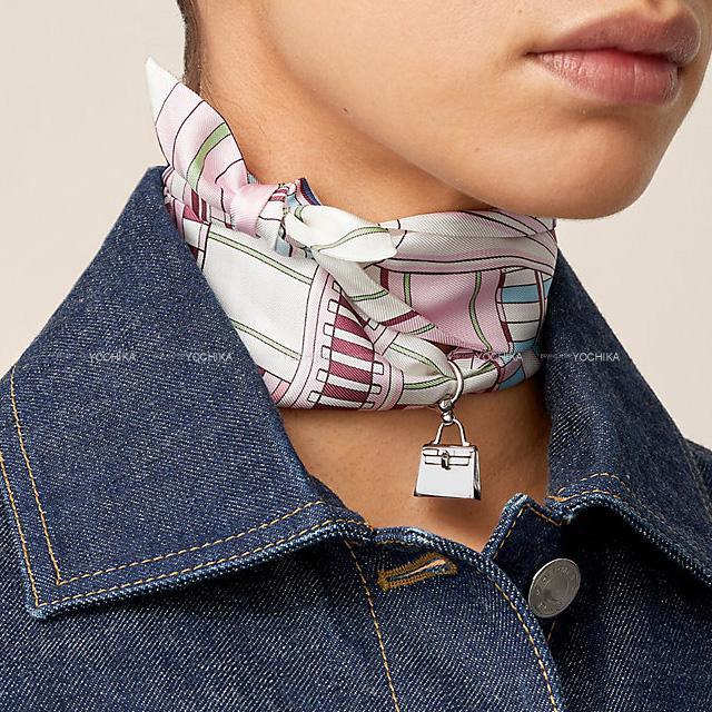 HERMES エルメス チャーム チャーム ツイリー用 ミニ ケリー シルバー