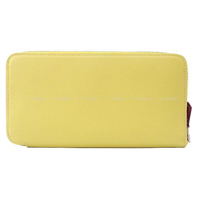 HERMES エルメス 長財布 アザップシルクイン 赤道直下 ジョーヌ