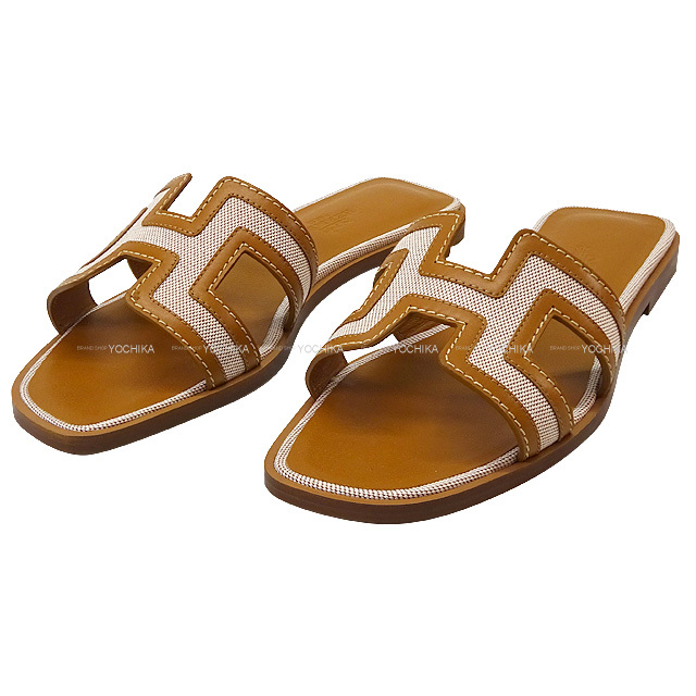 エルメスサンダルオランゴールド35