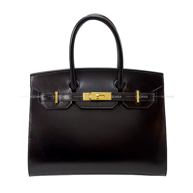 HERMES エルメス ハンドバッグ バーキン30 外縫い セリエ 黒 (ブラック