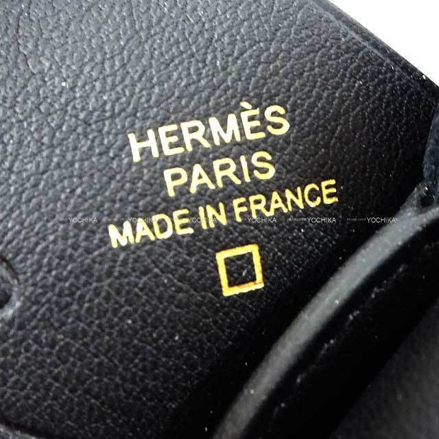 HERMES エルメス バッグチャーム バーディ タッチ 鳥 ソーブラック 黒