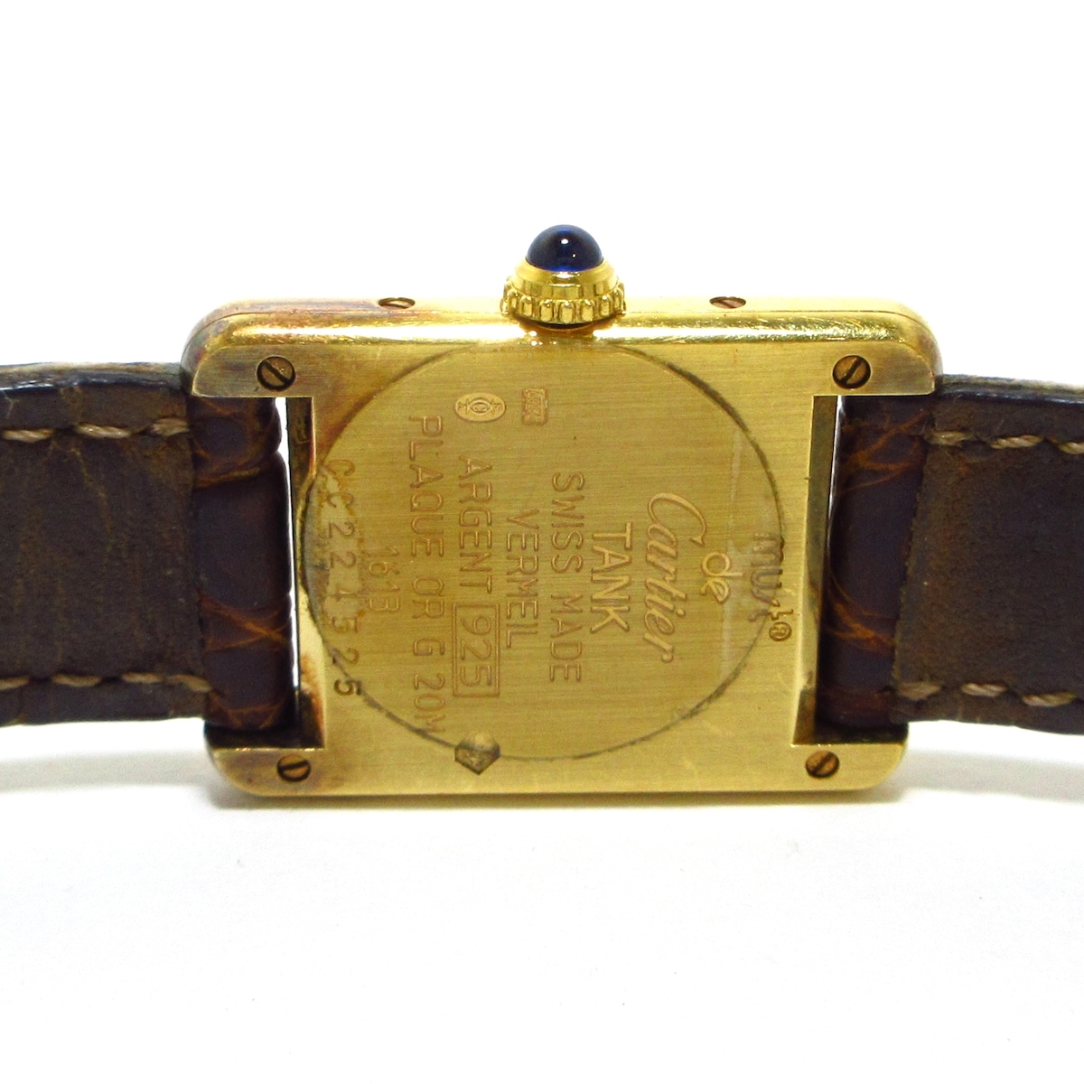 カルティエ/マストタンクヴェルメイユ/型番：1613/クォーツ/腕時計の