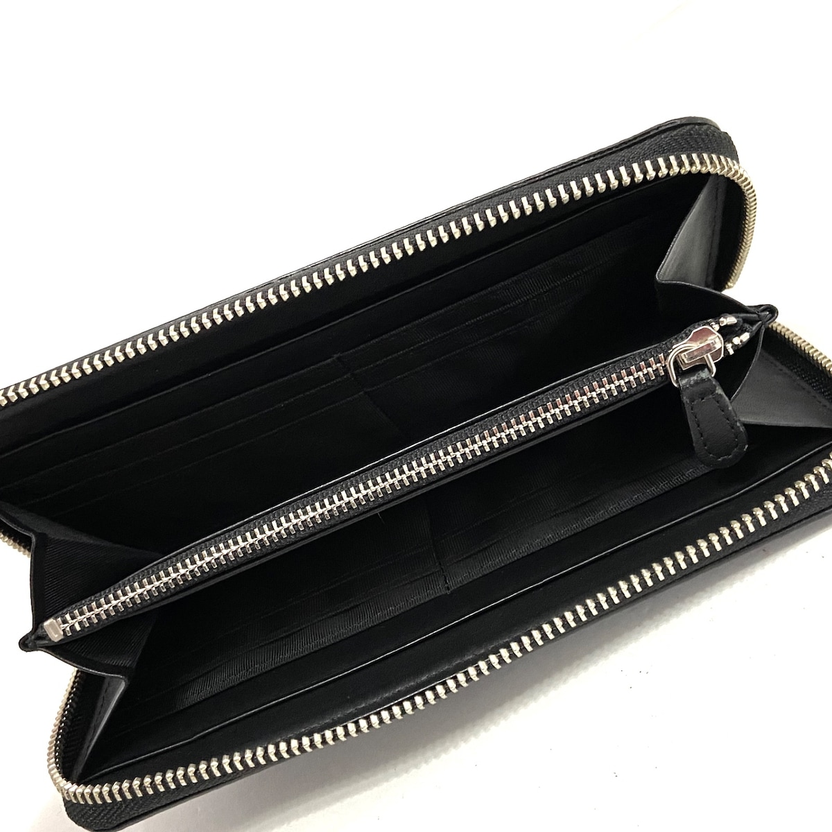 ルシアンペラフィネ/長財布/黒×グレーの買取実績【ブランディア】