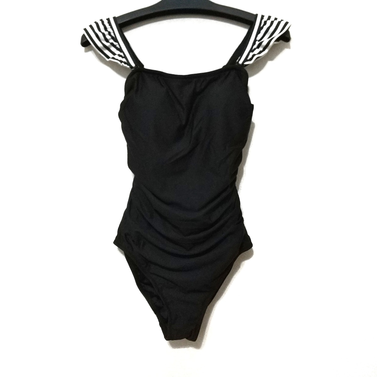 ボーダーズアットバルコニー/水着/黒×白/サイズ：Lの買取実績【ブラン