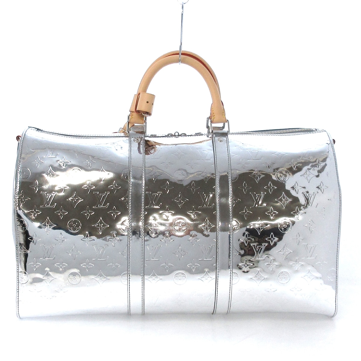 ルイヴィトン/ボストンバッグ/キーポルバンドリエール50/シルバー