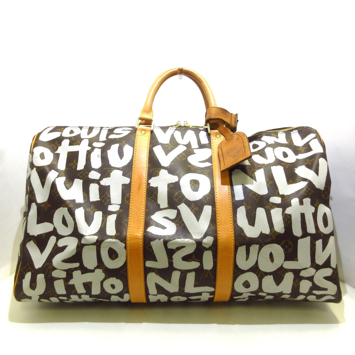 ルイヴィトン/ボストンバッグ/キーポル50/アルジャン/モノグラム