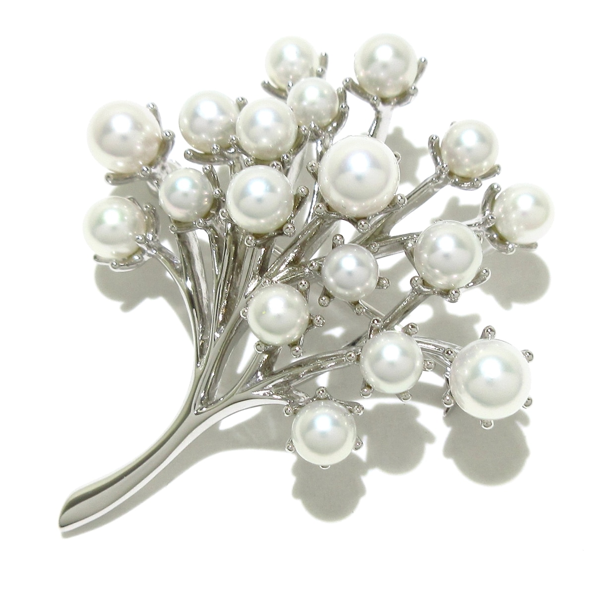 ミキモト/ブローチ/シルバー×アイボリーの買取実績【ブランディア】