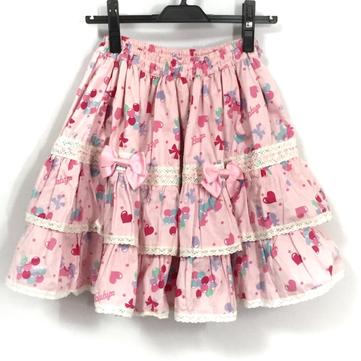ベイビーザスターズシャインブライト/スカート/ライトピンク×ピンク