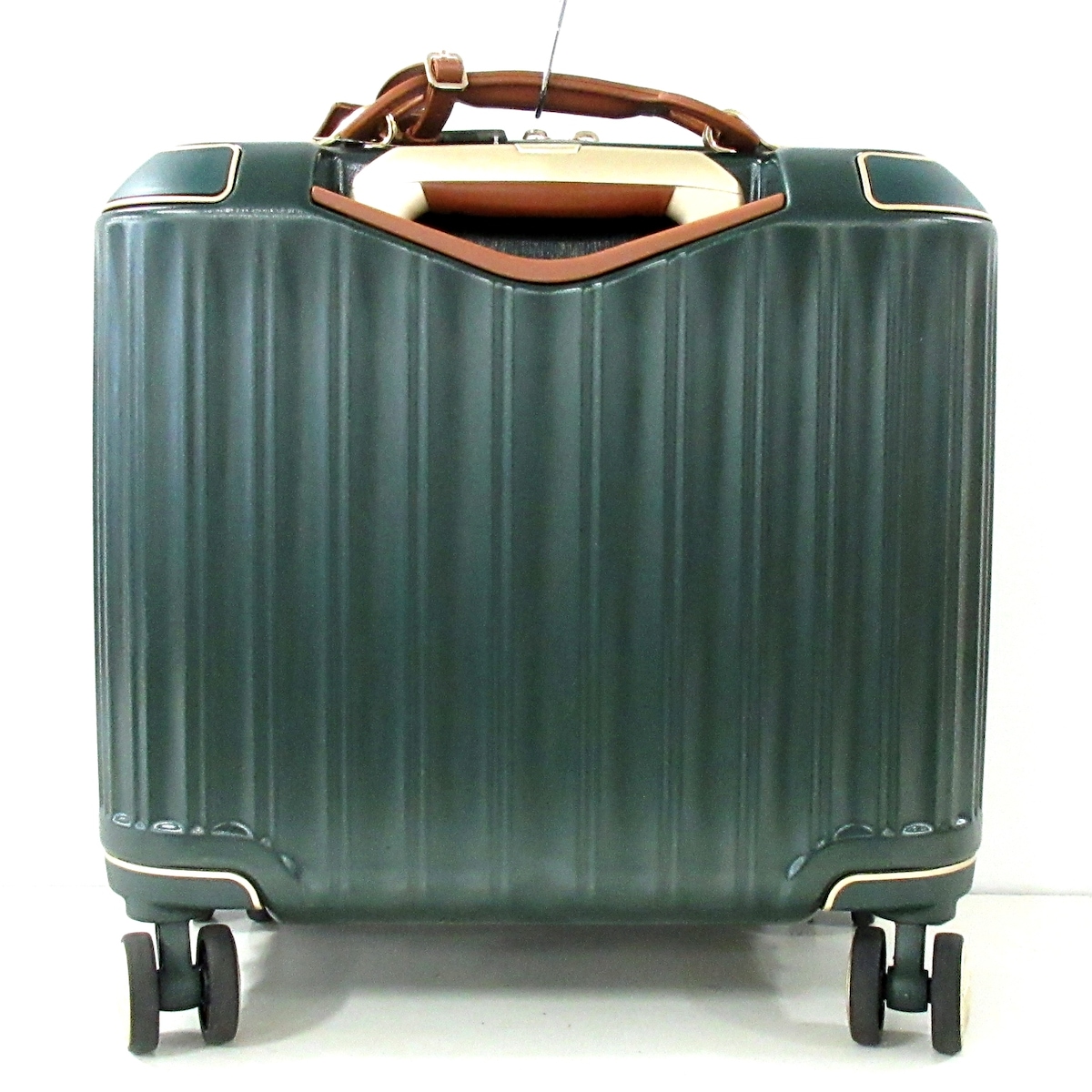 ハートマン/キャリーバッグ/ノヴァクラシック/ダークグリーン×ブラウン