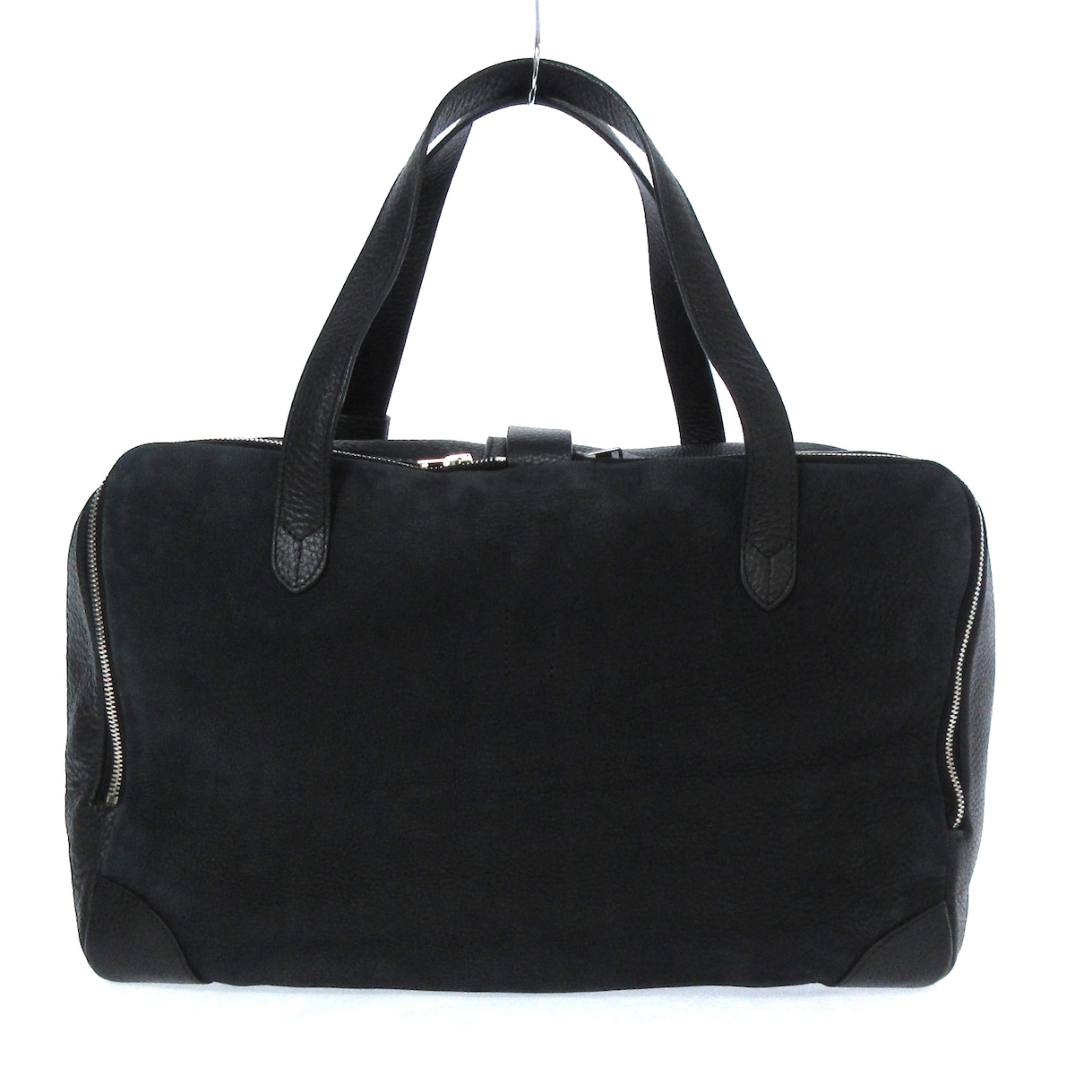 ゴールデングース/ボストンバッグ/エキパージュ/黒/レザー×ヌバックの