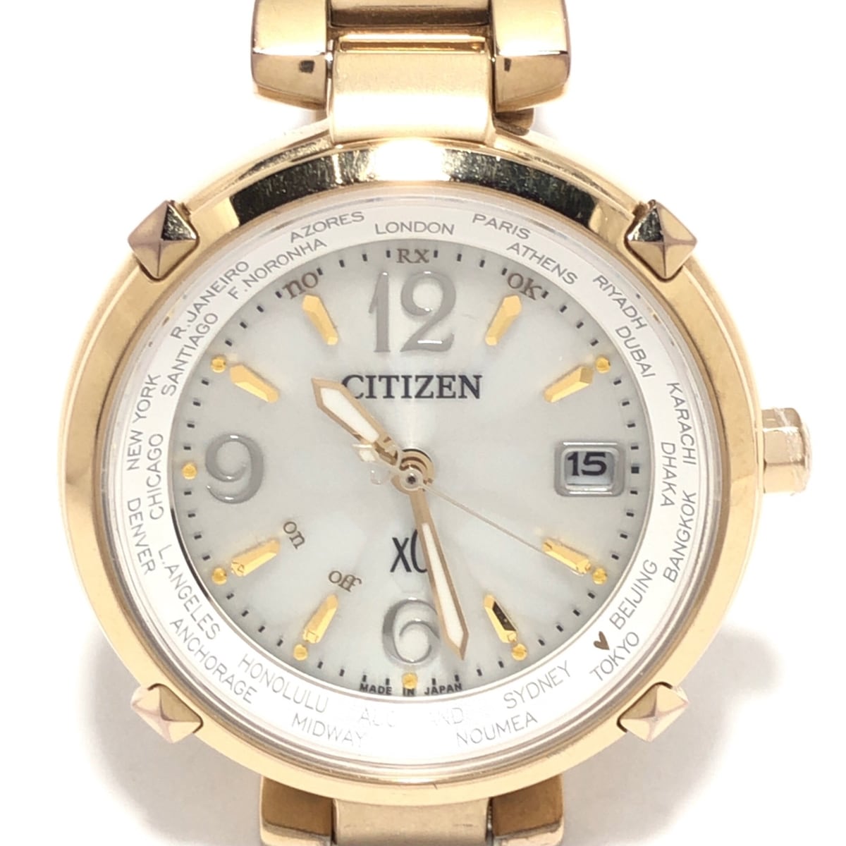 シチズン/XC(クロスシー)/型番：H240-T019595/ソーラー電池/腕時計の