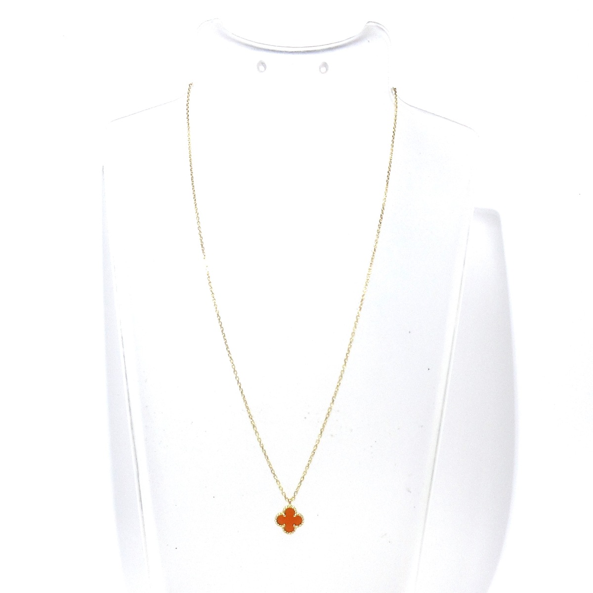 ヴァンクリーフ&アーペル/ネックレス/スウィートアルハンブラ/K18PG