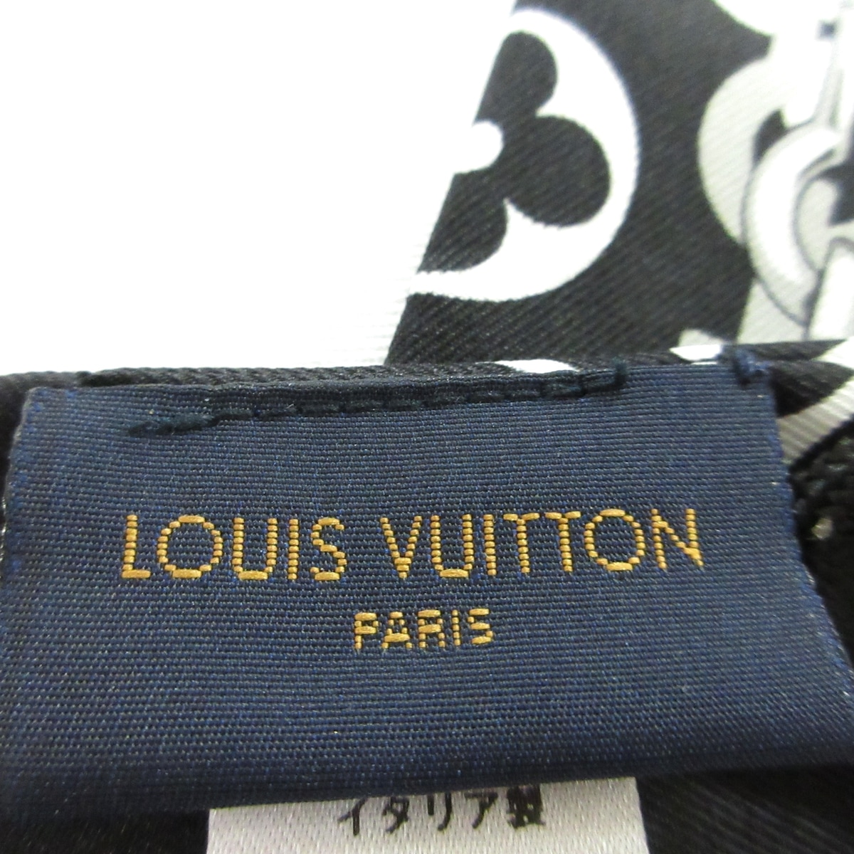 ルイヴィトン/スカーフ/ノワール/サイズ：120.0 x 8.0 cm (幅 x マチ