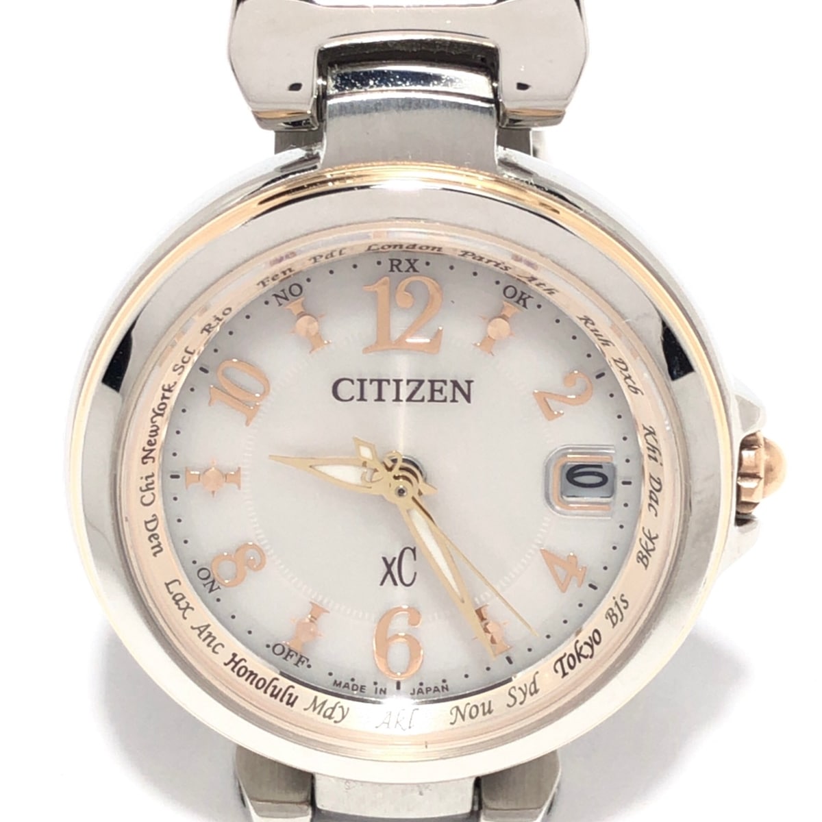 シチズン/XC(クロスシー)/型番：H246-T023908/ソーラー電池/腕時計の