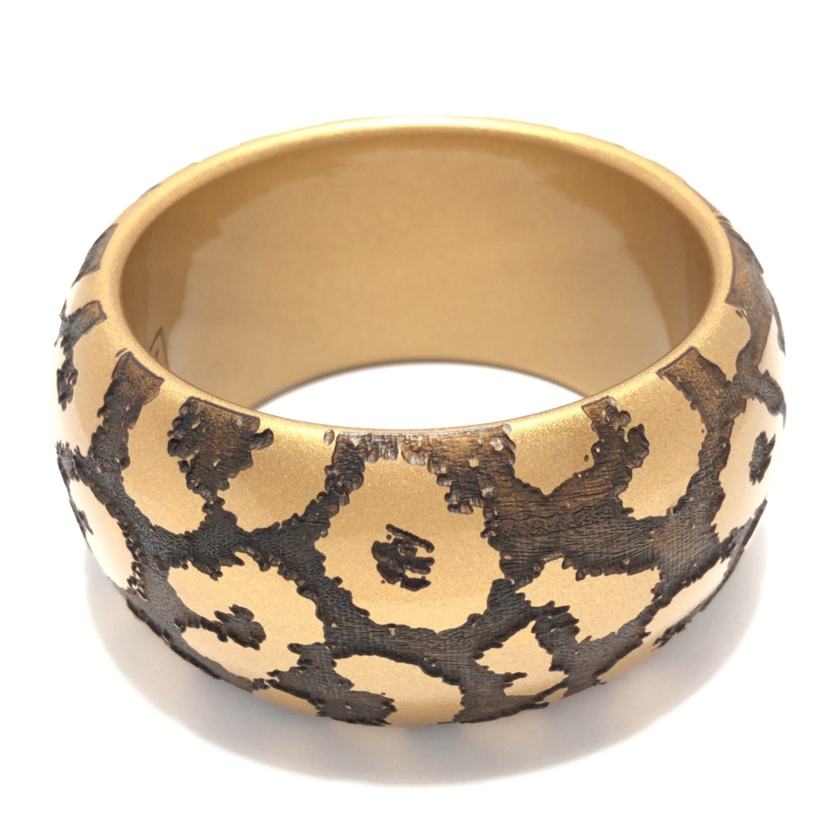 ルイヴィトン/バングル/ブラスレレオモノグラム/ゴールド×ダーク