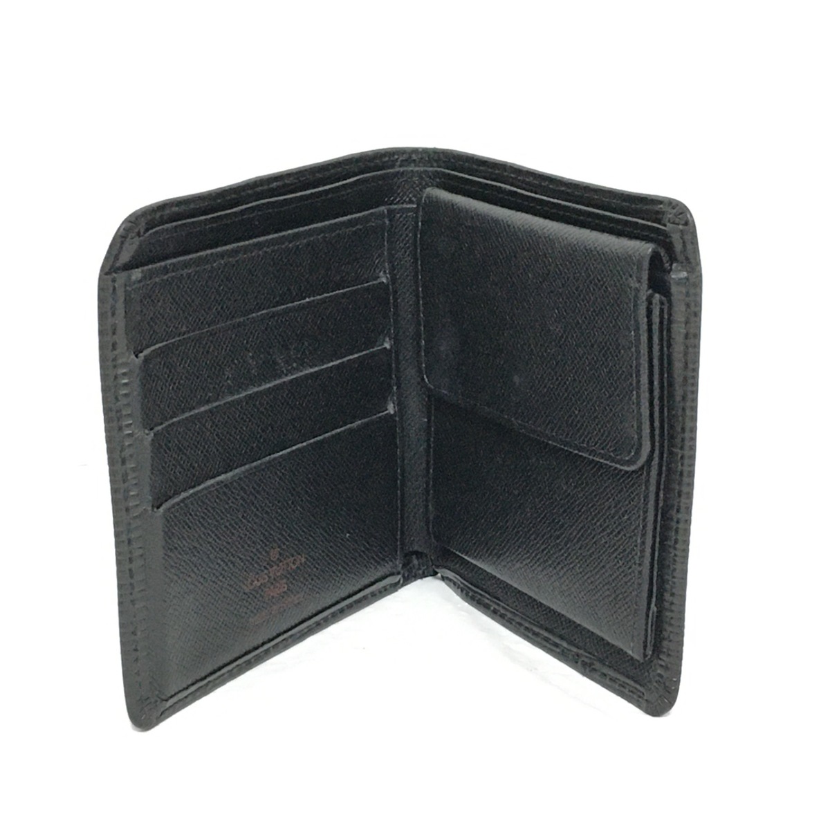 ルイヴィトン/2つ折り財布/ポルトビエカルトクレディモネ/ノワール