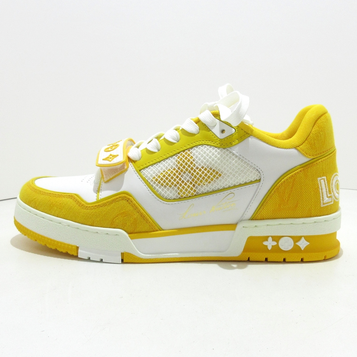 ルイヴィトン/スニーカー/イエロー×白/サイズ：5 1/2の買取実績