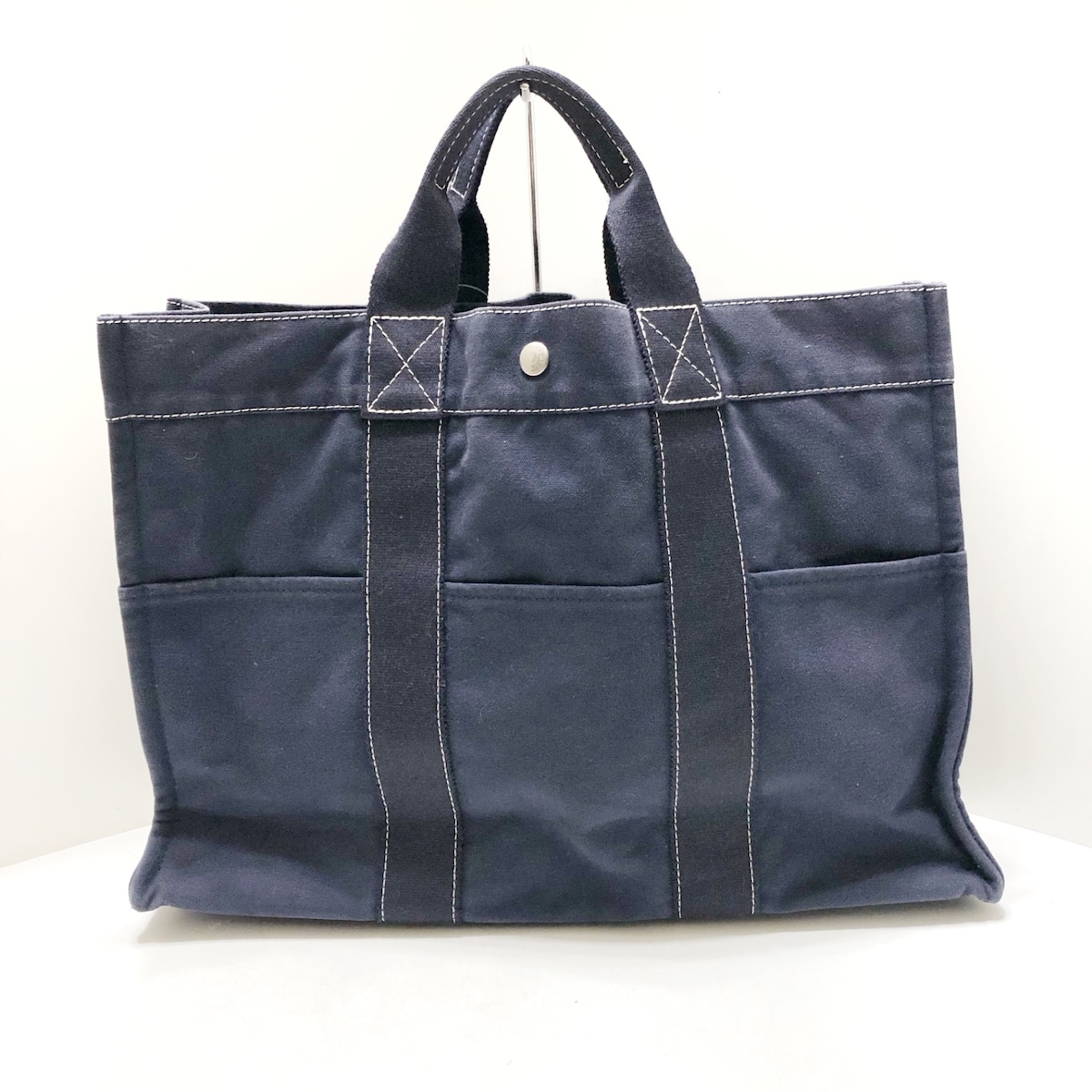 エルメス/トートバッグ/サックドーヴィルトートMM/ダークネイビー