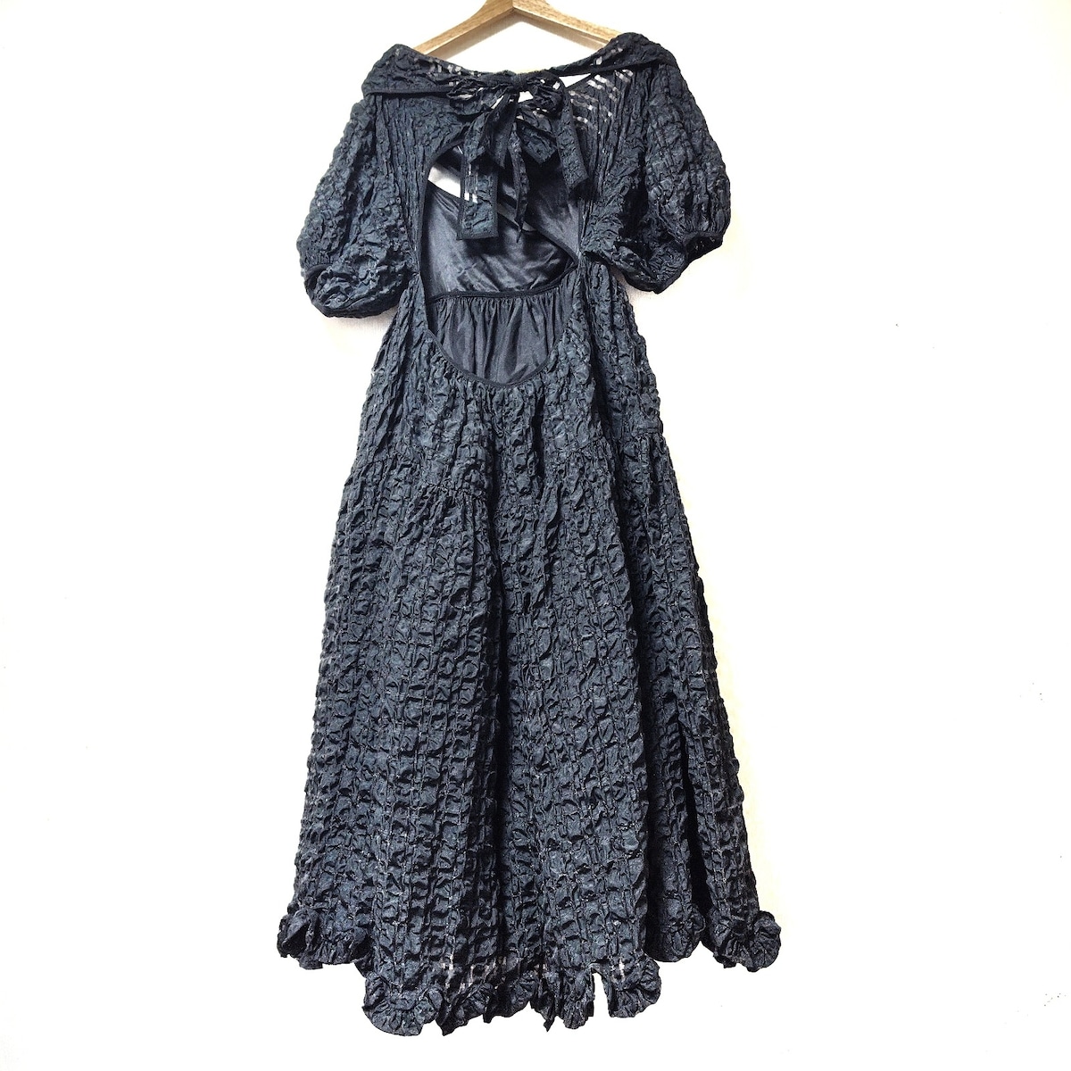 セシリー バンセン/ワンピース/黒/サイズ：サイズ表記記載無しの買取