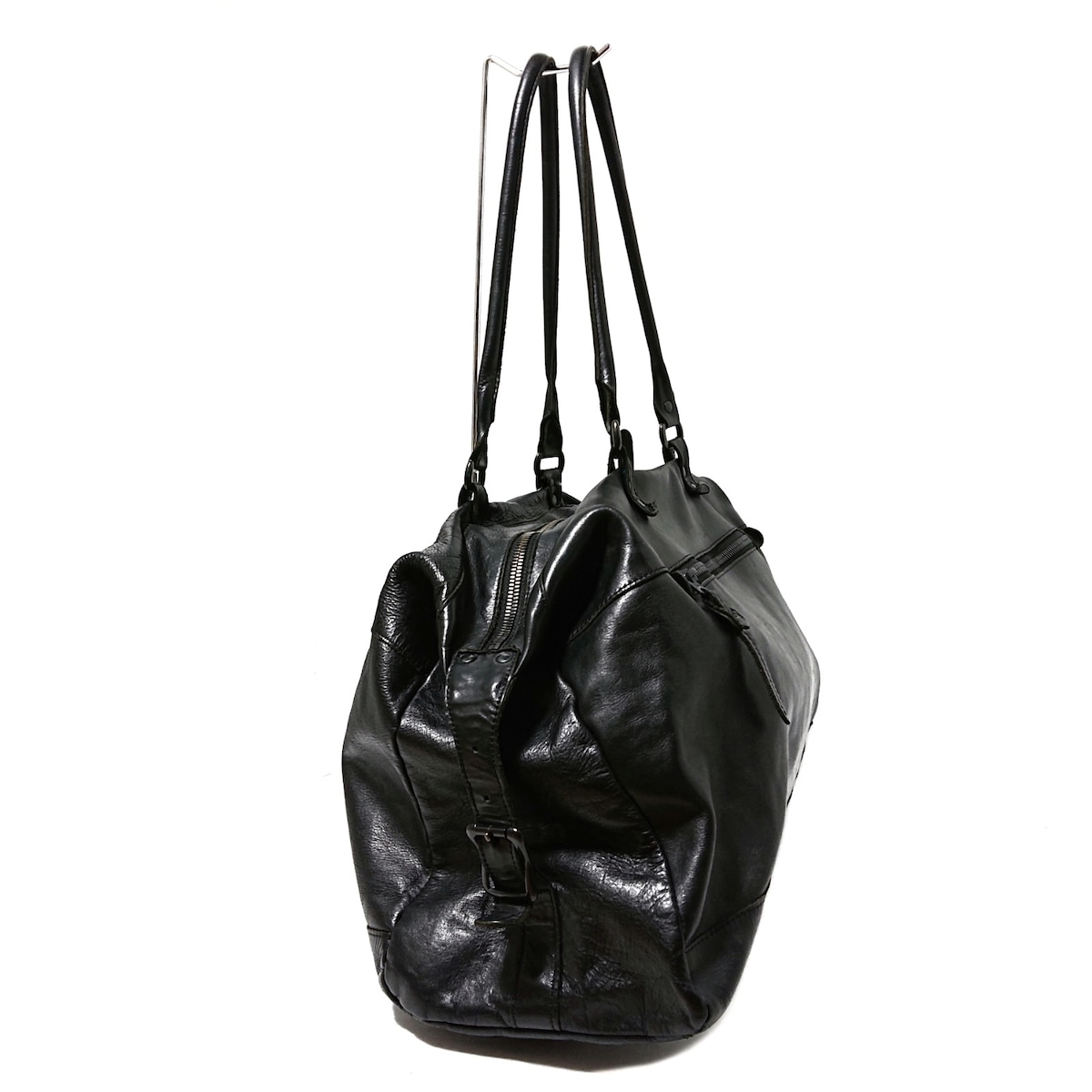 ヒステリックグラマー/ボストンバッグ/黒/レザーの買取実績【ブラン