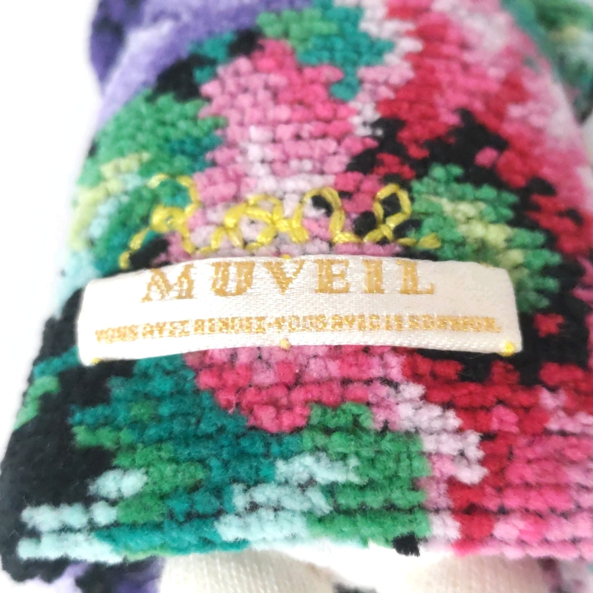 フェイラー/キーホルダー(チャーム)/パープル×アイボリー×マルチの買取