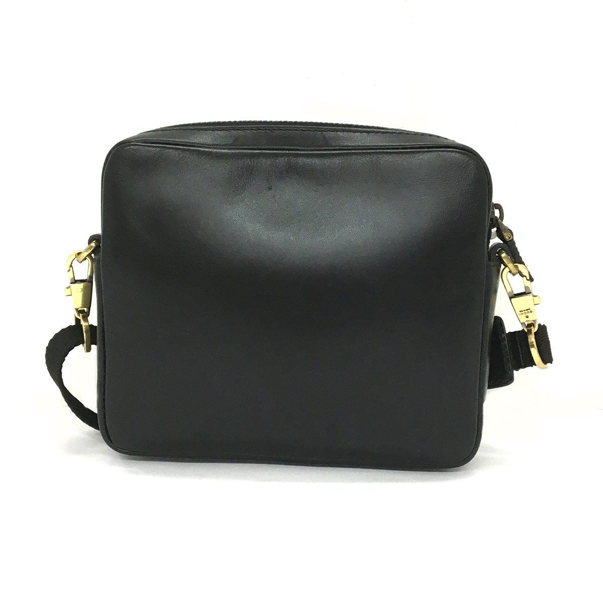 グッチ/ショルダーバッグ/黒/レザー/型番：90666の買取実績【ブラン