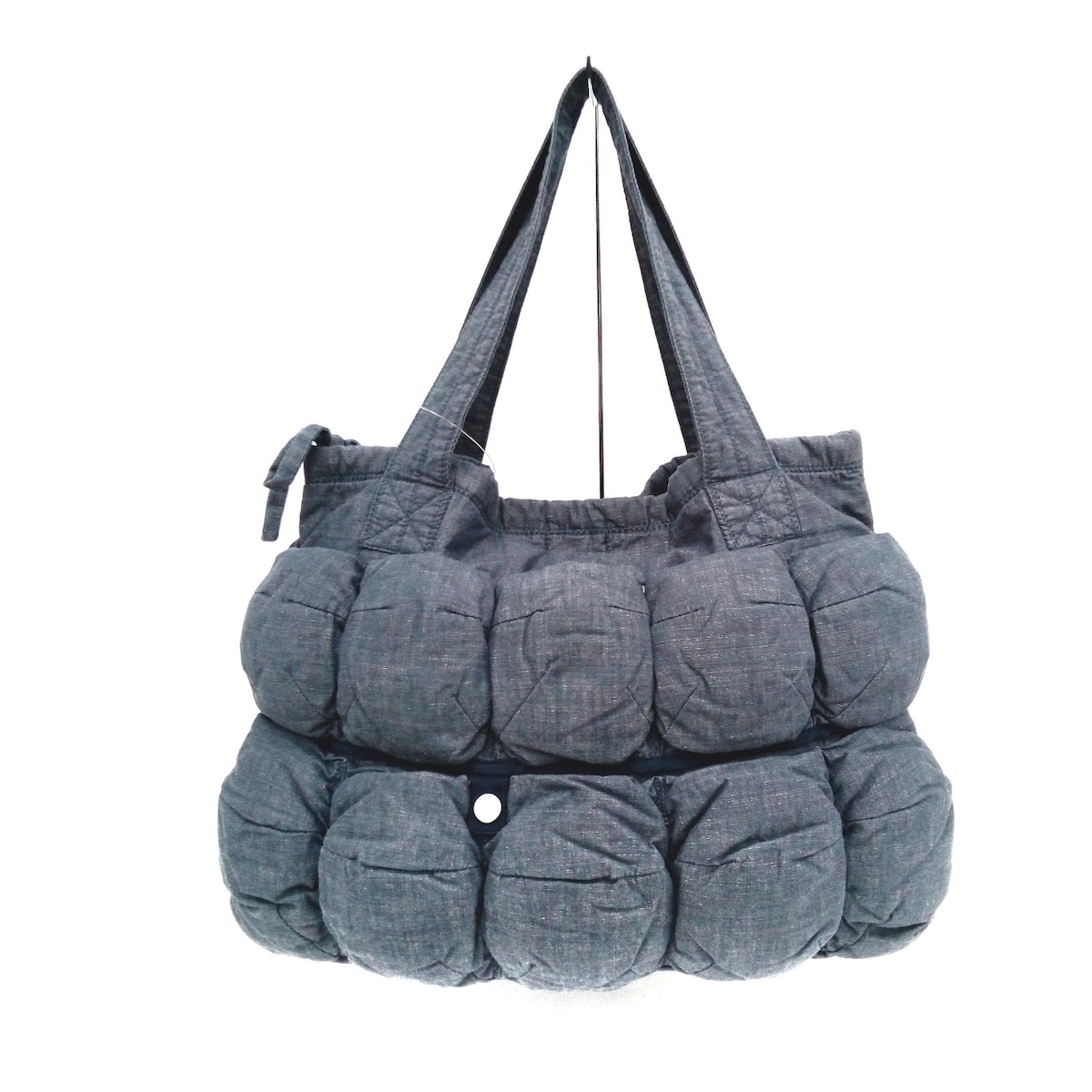 マリテフランソワジルボー/トートバッグ/ブルーグレー/化学繊維の買取