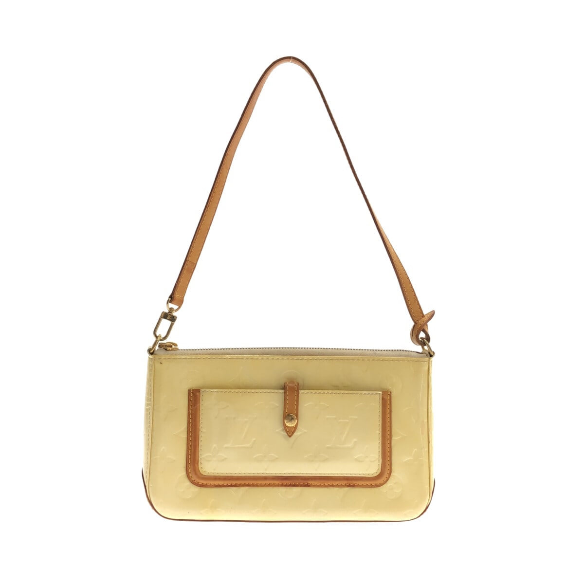 ルイヴィトン/ショルダーバッグ/マロリースクエア/ペルル/パテント