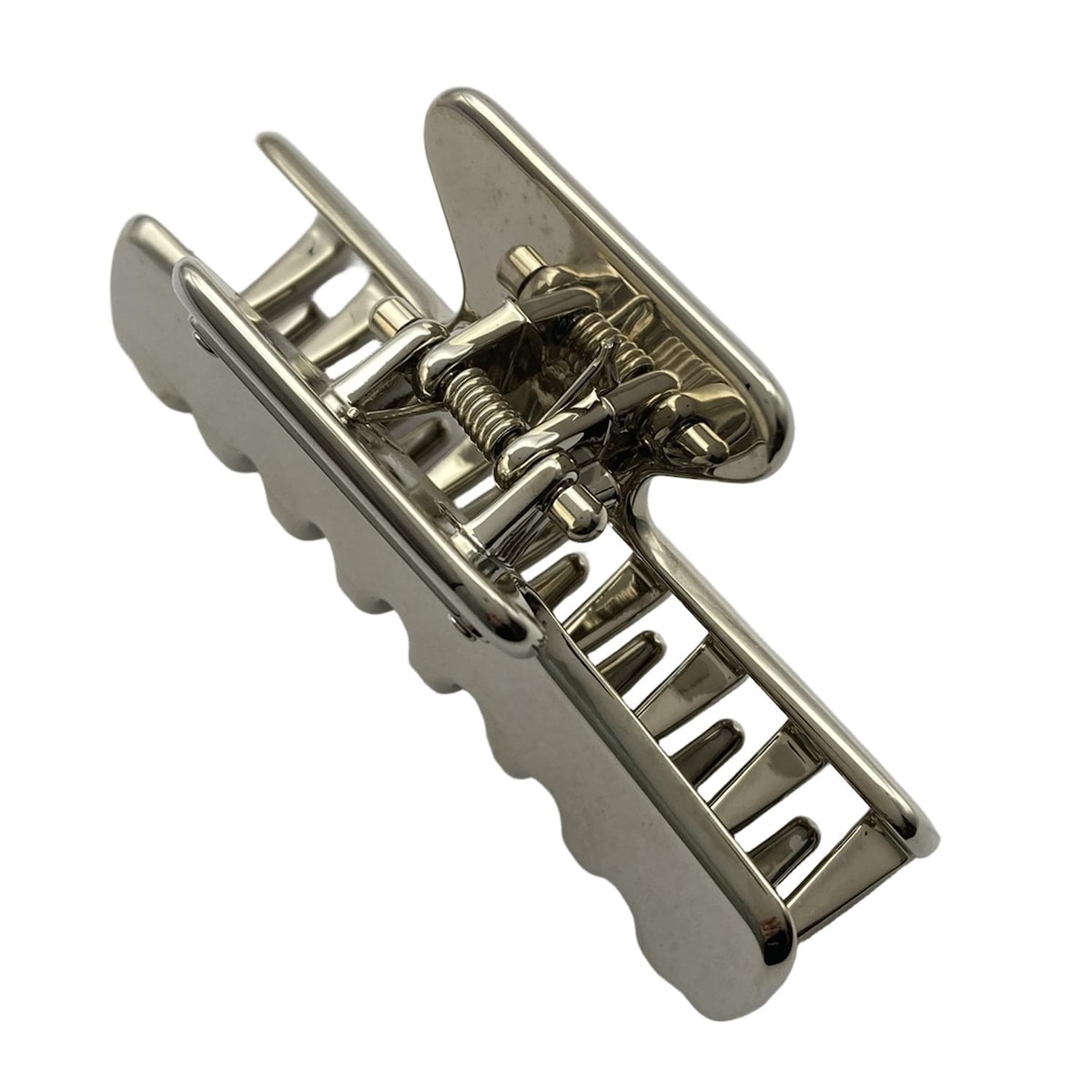 プラダ/アクセサリー/シルバー×黒/ヘアクリップの買取実績【ブランディア】