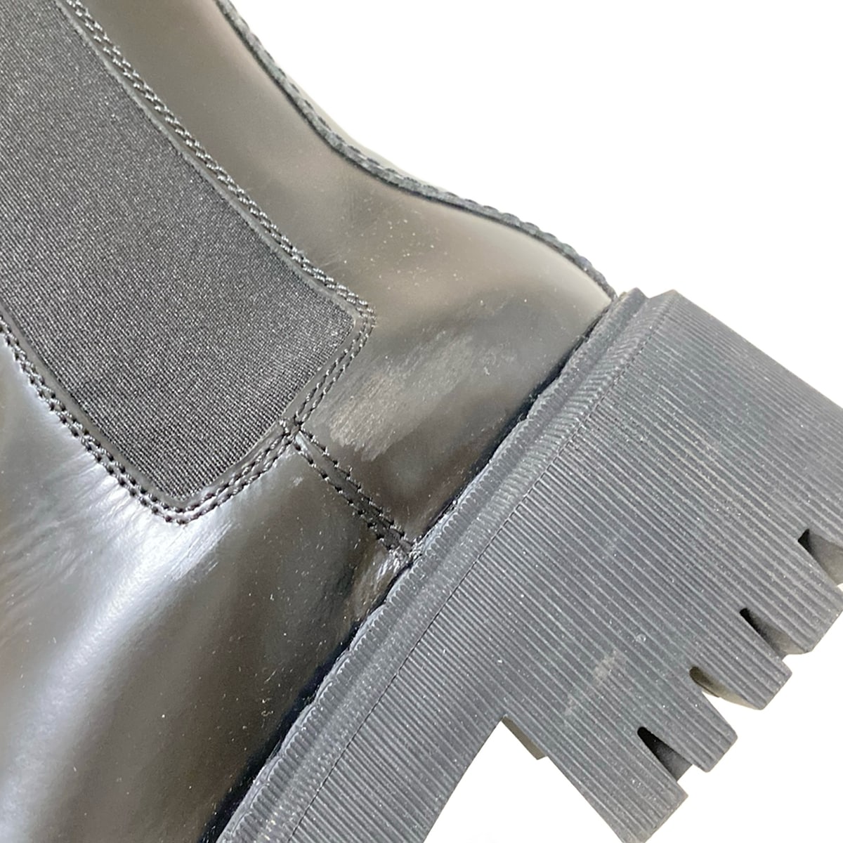 バレンシアガ ショートブーツ 36 レディース - 黒 レザー（19089995