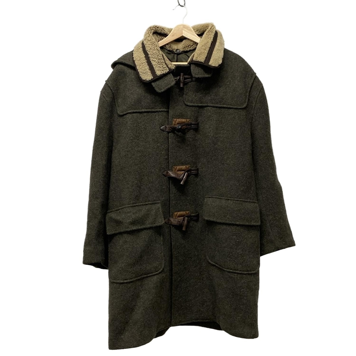 イタリア製 ジャンフランコフェレ ウールコート チェスターコート ピン