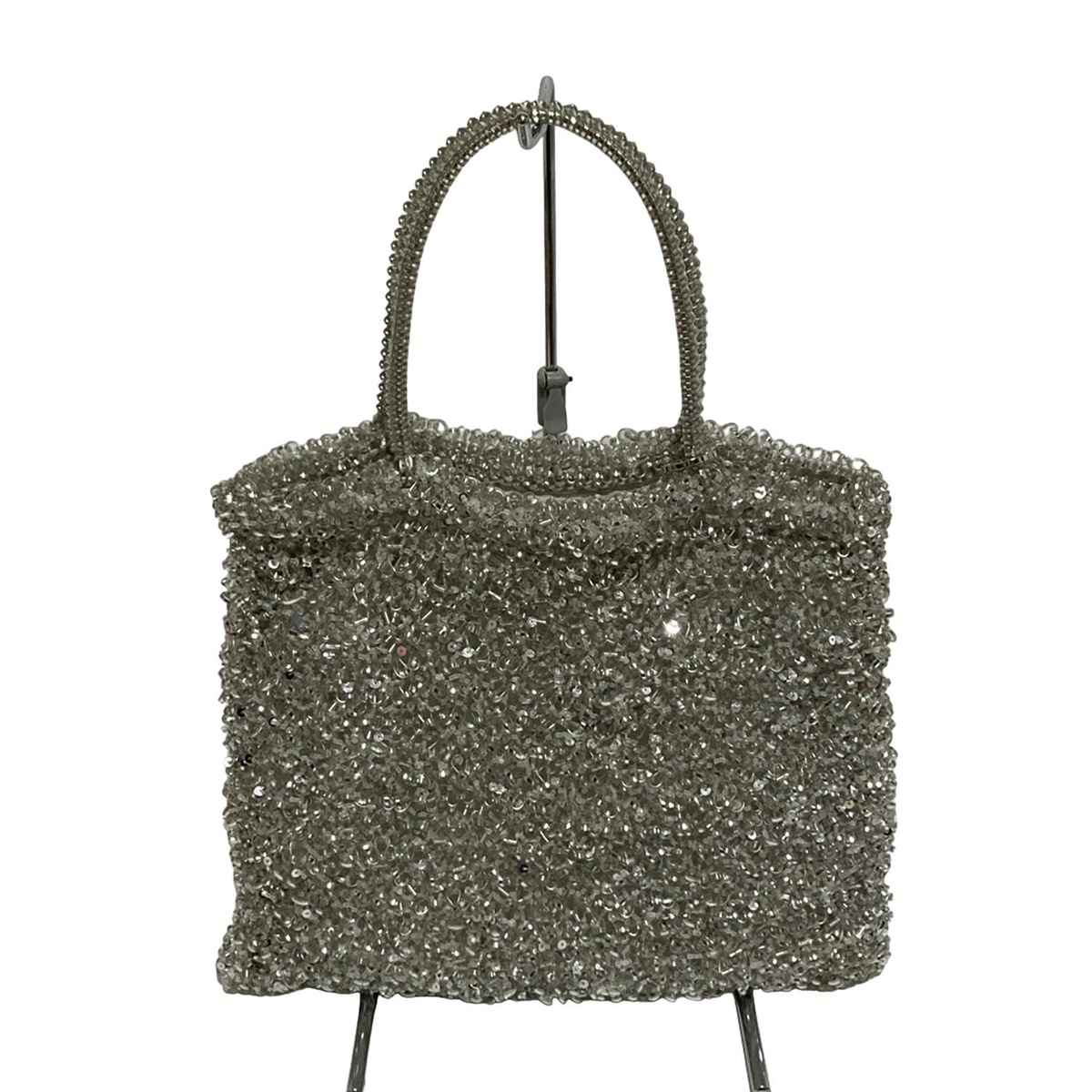 美品☆アンテプリマ ピコ チェーン付 スクエア ワイヤーバッグ