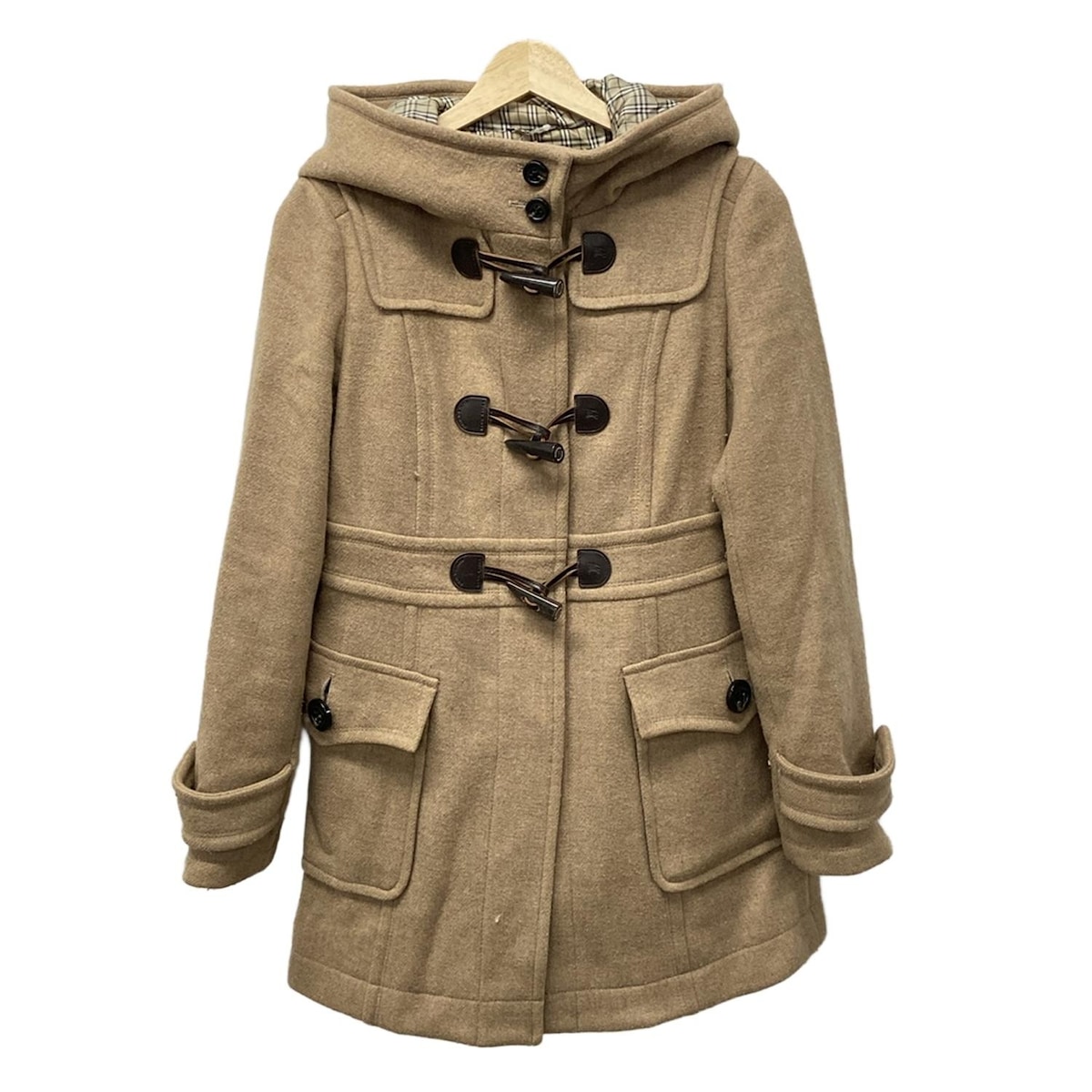 バーバリーブルーレーベル ダッフルコート サイズ38 M レディース