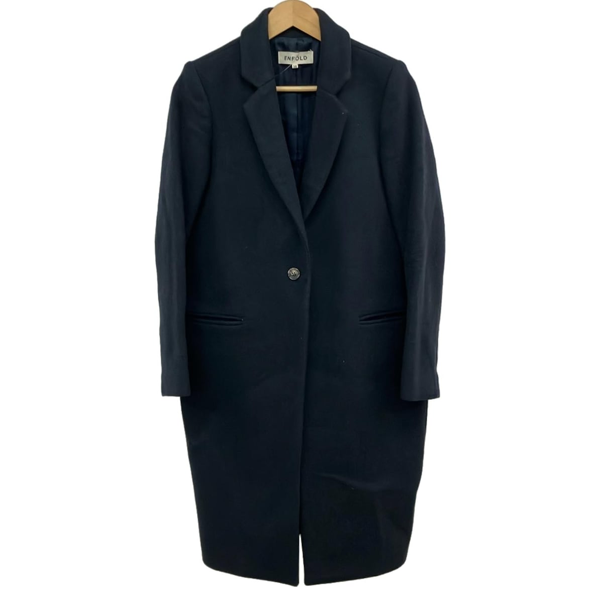 エンフォルド コート サイズ38 M レディース - ダークネイビー