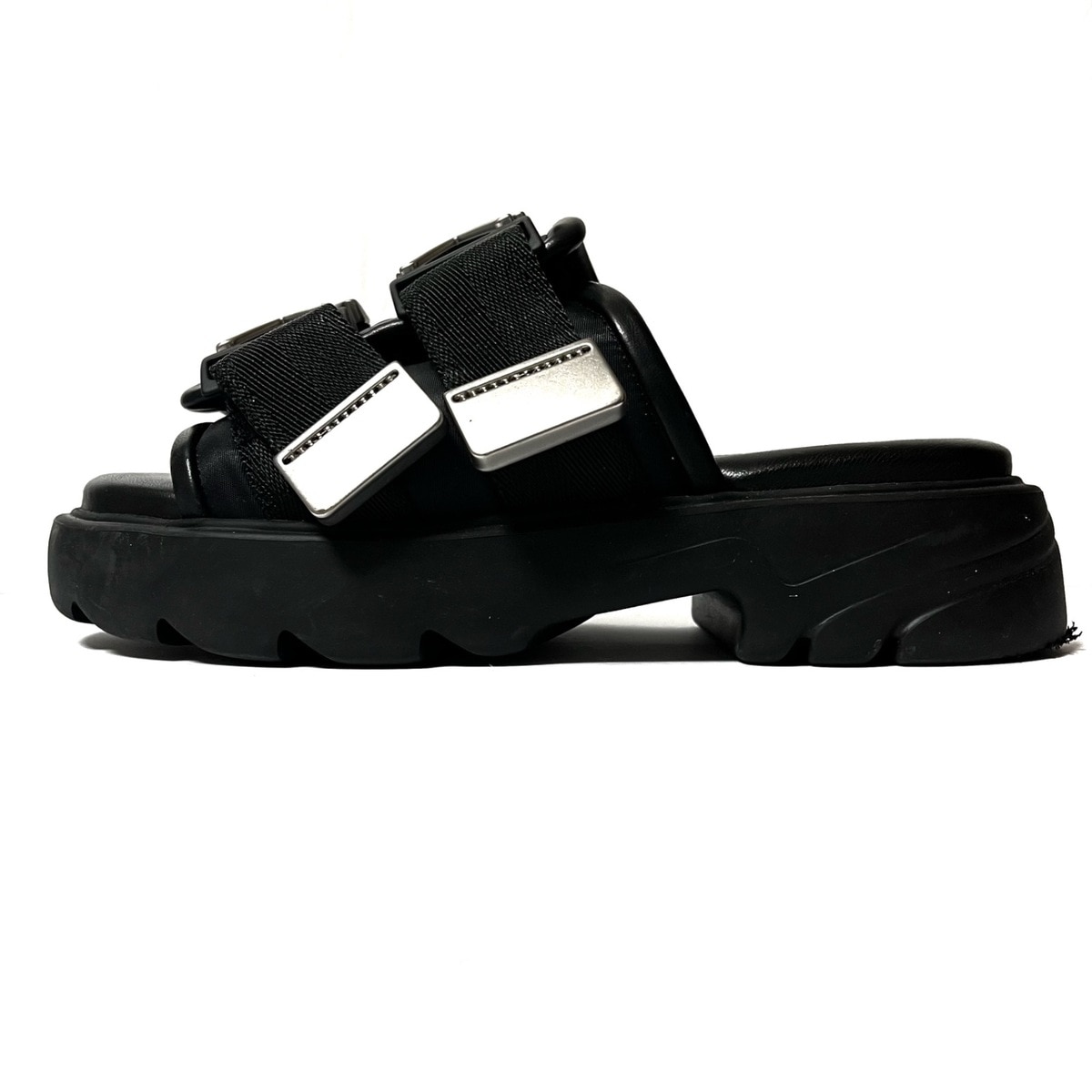 ボッテガヴェネタ/サンダル/黒×シルバー/サイズ：35の買取実績【ブラン