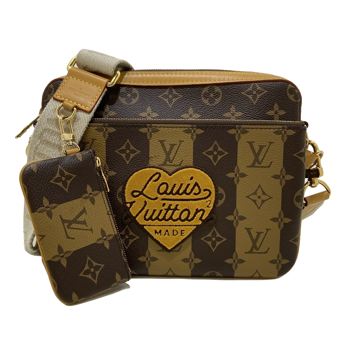 ルイヴィトン/ショルダーバッグ/トリオメッセンジャー/モノグラム