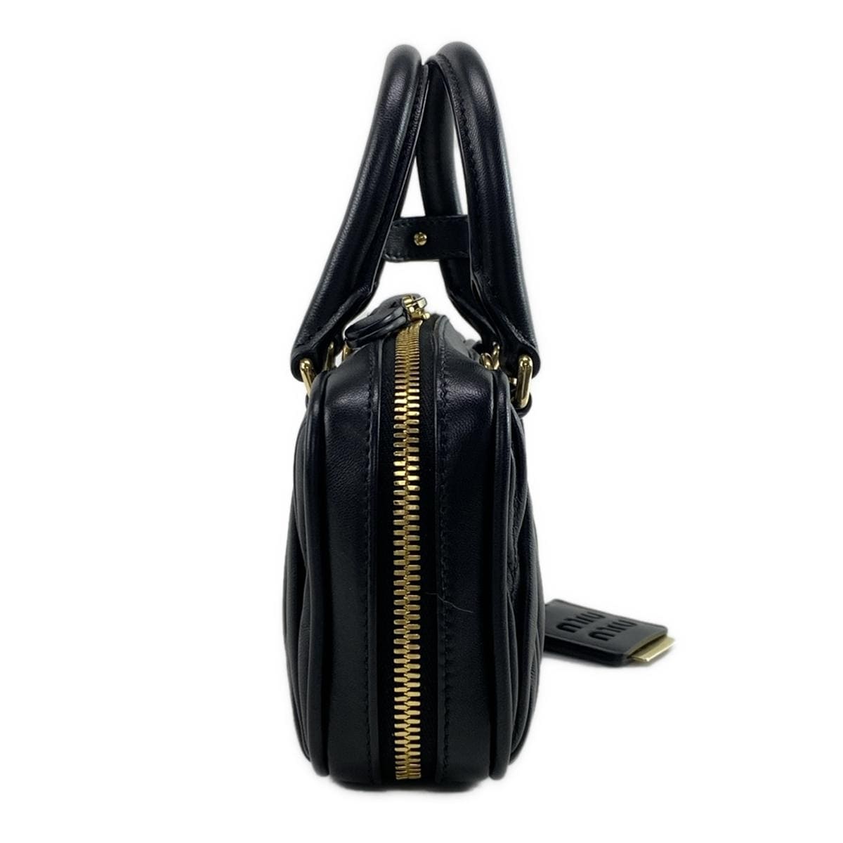 ミュウミュウ/ハンドバッグ/アルカディ マテラッセレザー ミニバッグ