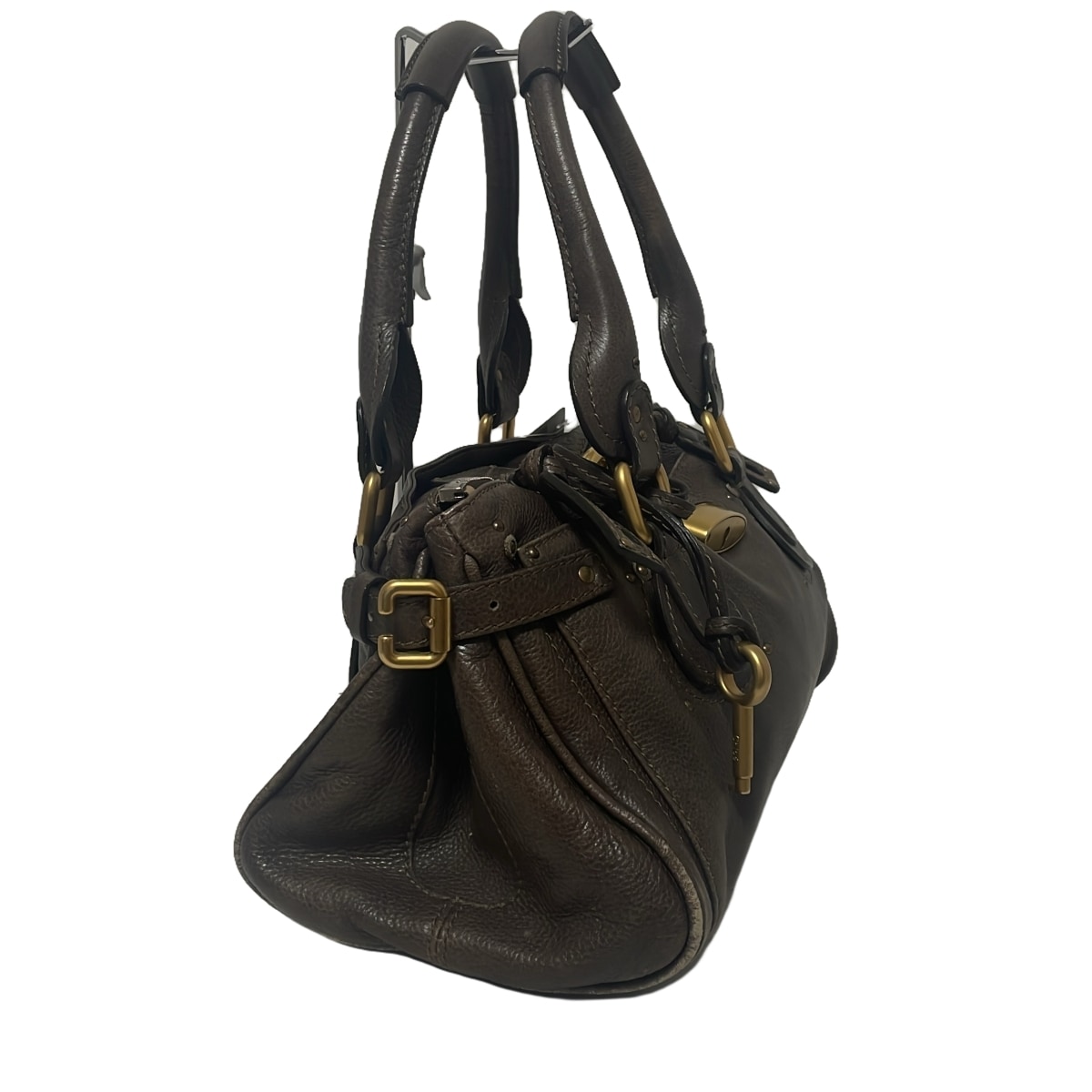 クロエ/ハンドバッグ/パディントン/ダークグレー/スエードの買取実績