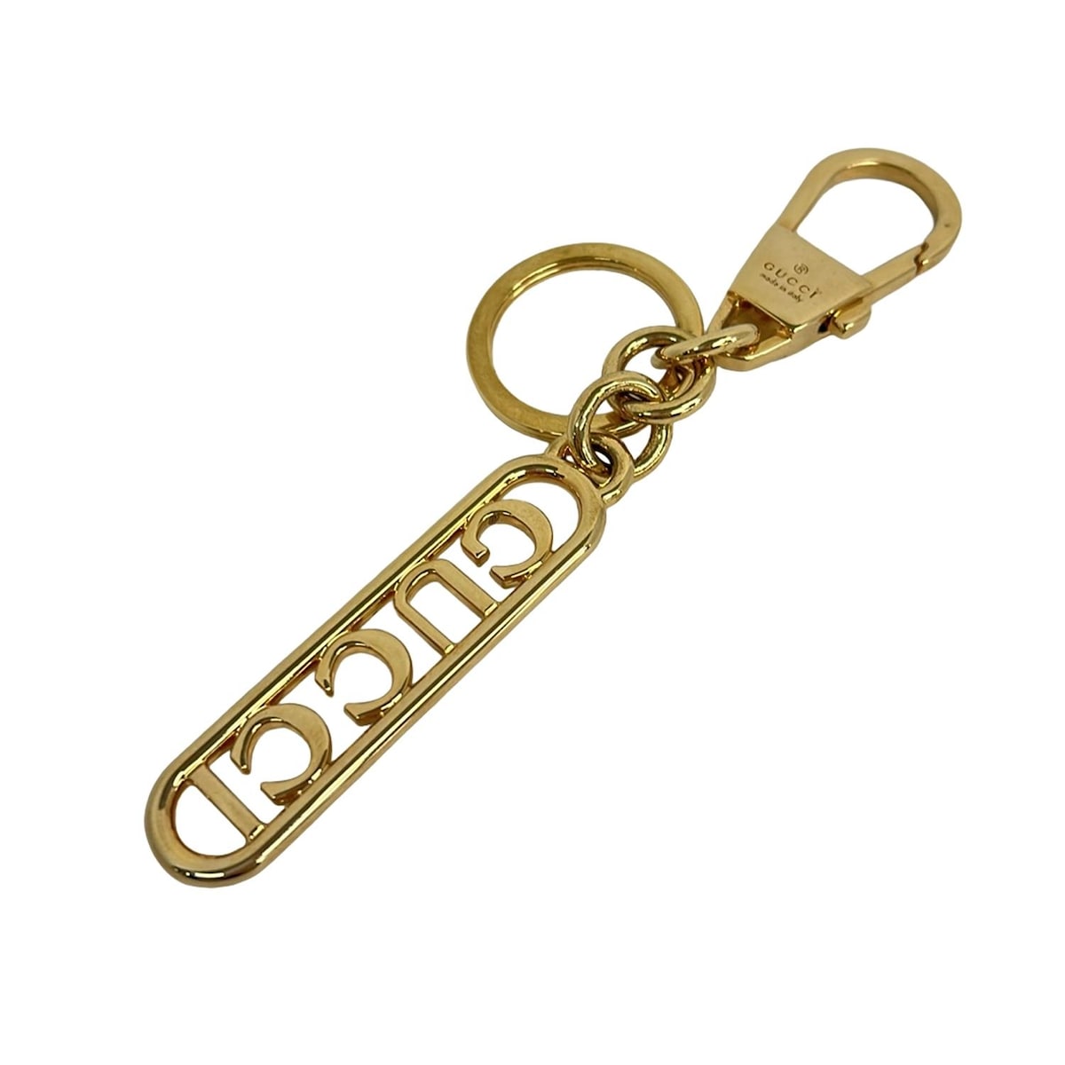 GUCCI(グッチ) キーホルダー(チャーム) - ゴールド（19312001）中古