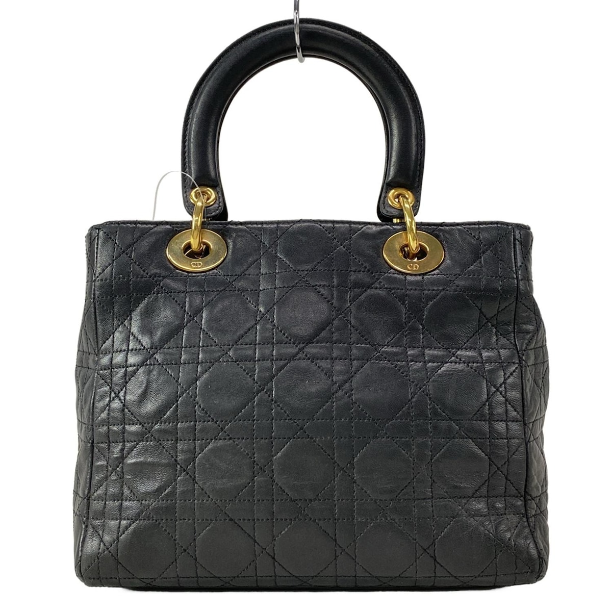 ディオール/クリスチャンディオール ハンドバッグ 黒 レザー（19293579