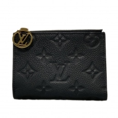ルイヴィトン/2つ折り財布/ポルトフォイユリサ/ノワール/型番：M83365
