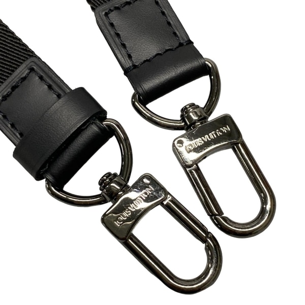 LOUIS VUITTON(ルイヴィトン) ショルダーストラップ 黒 レザー