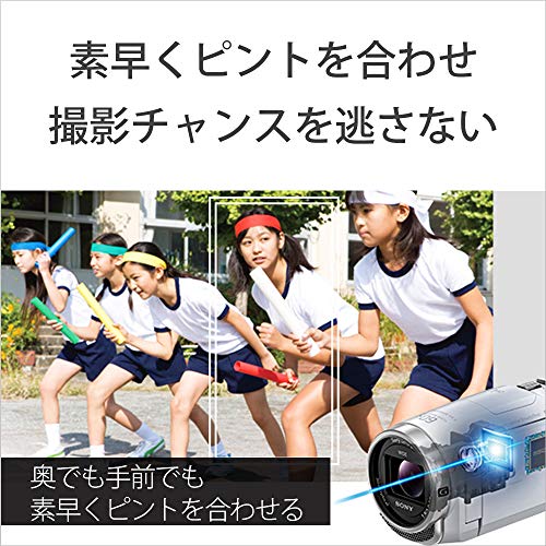 Sony Video Camera 2.29 MP (16:9) Handycam HDR-CX680 W White 64GB