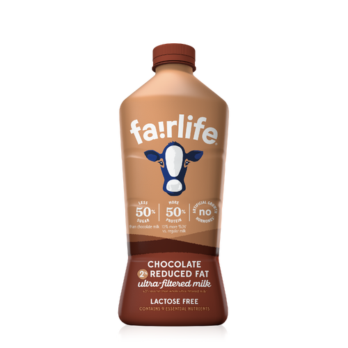 fairlife 2% Chocolate Ultra-Filtered Milk, Lactose Free - 52 Fluid