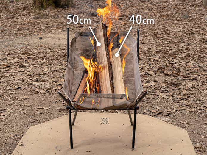 合成画像じゃありません！】DODから“焚き火用のイス“が新発売。その名