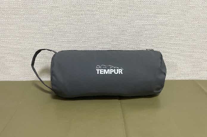 使用レビュー！】Tempur(テンピュール)トラベルピローを実際に使った