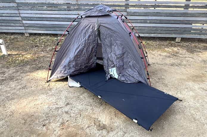 4年使っても熱愛中。ヘリノックス最上位モデルは、やっぱり爆睡の必須