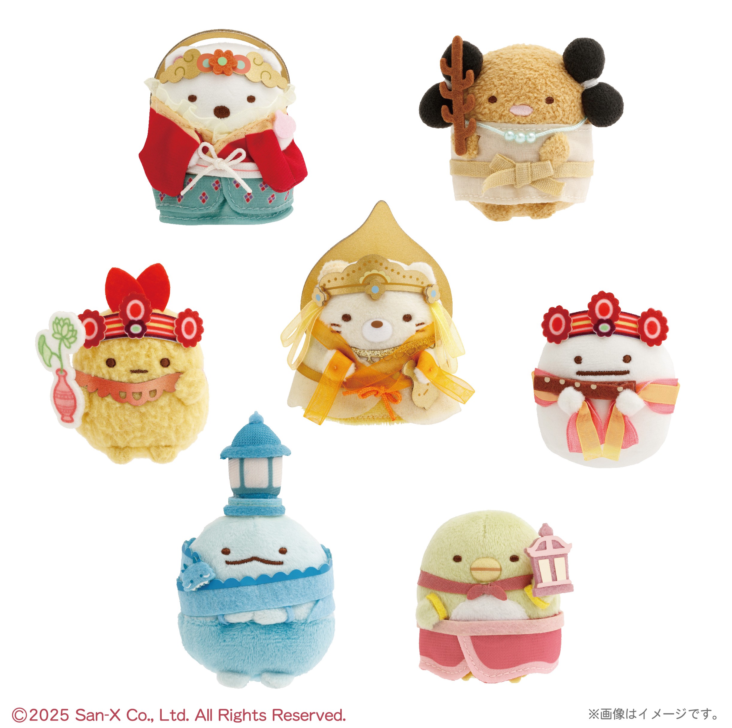 ゴッホ展 サンエックスコラボ すみっコぐらしてのりぬいぐるみセット